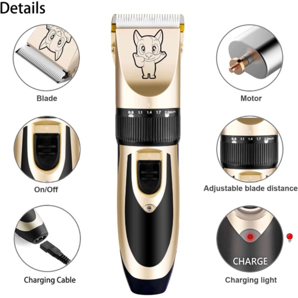 Pet dog trimmers grooming tool